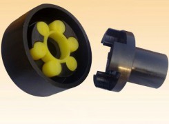 上海MLL-I型分體式制動輪梅花形彈性聯軸器